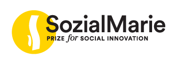 Schriftzug Sozialmarie Prize for Social Innovation